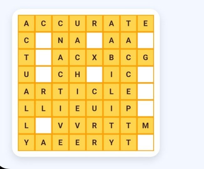 Vocabulary Game
